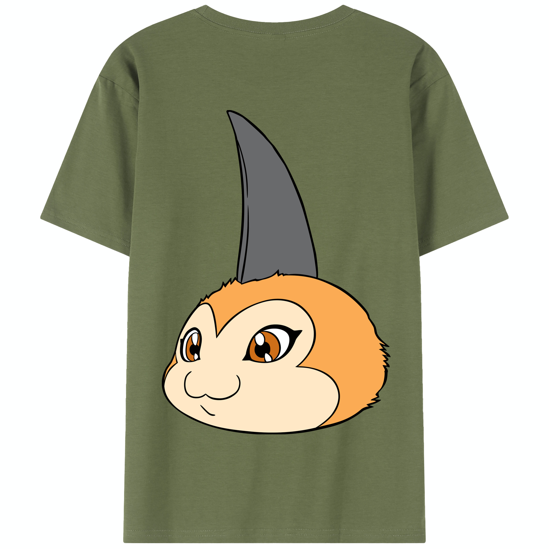 （画像用） Digimon デジタルモンスター/デジモン 綿100％半袖Tシャツ（背面プリント）